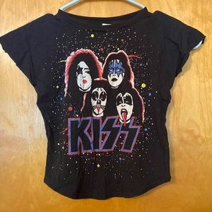 Kiss Junk Food Graphic T Shirt Kids 4T